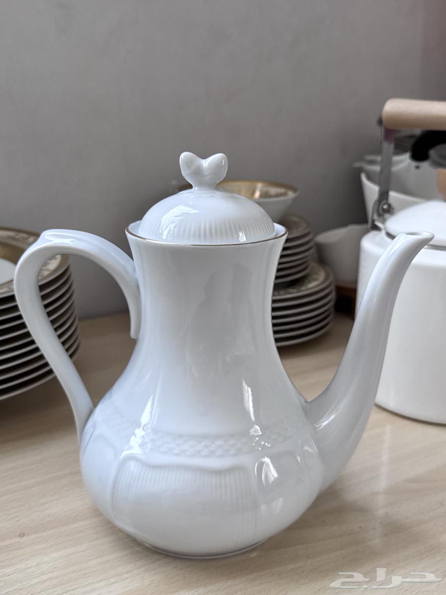 للبيع  إبريق شاي Tognana أبيض   بحالة ممتازة64609299336963111
