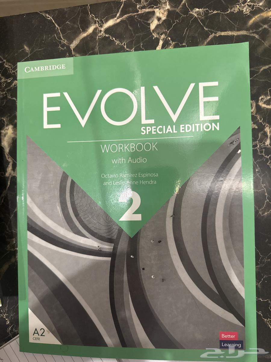 كتاب EVOLVE انقليزي نضييف لم يستخدم64608366419073111