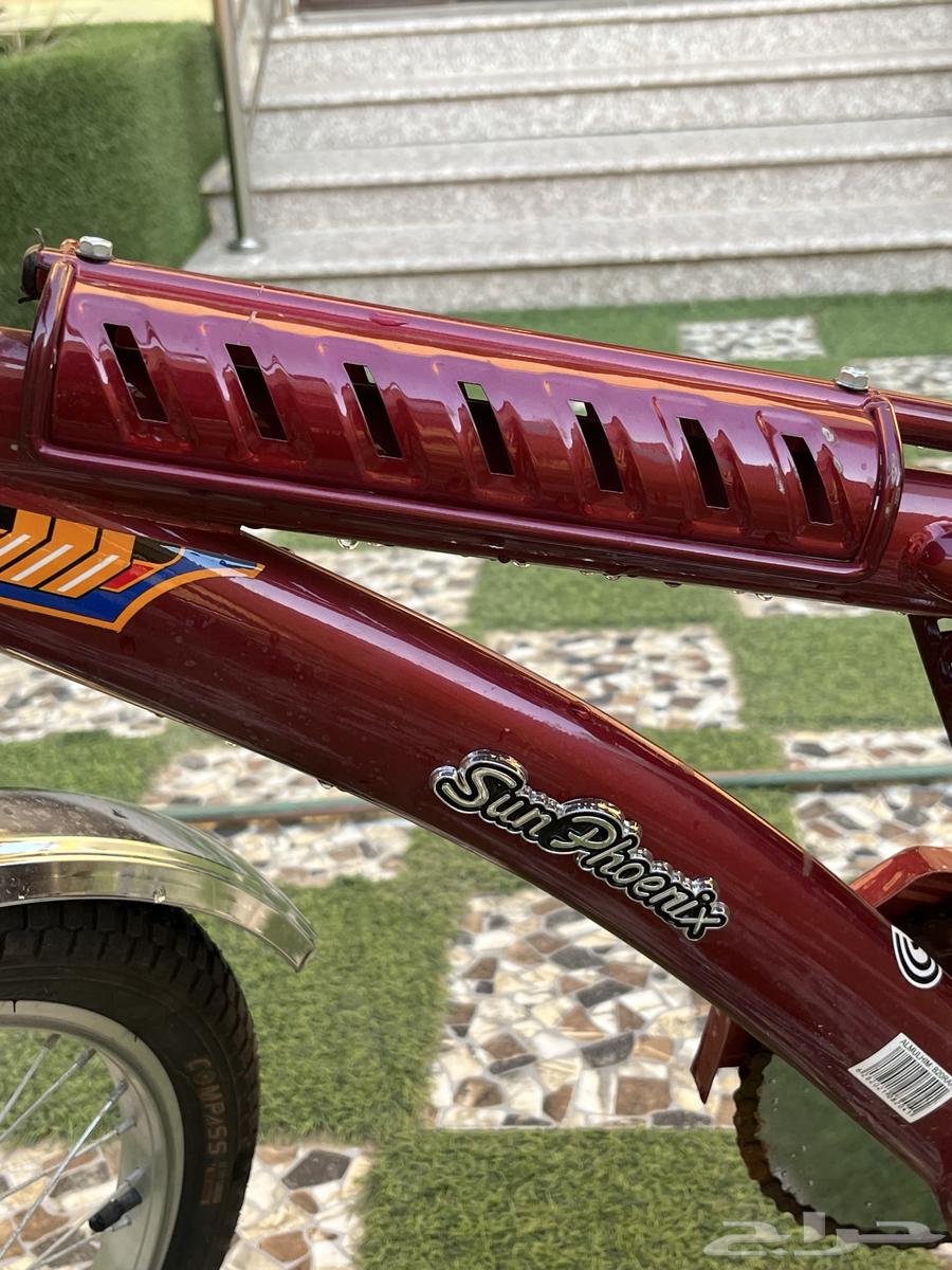 سيكل رامبو عنابي جديد64612214375171112