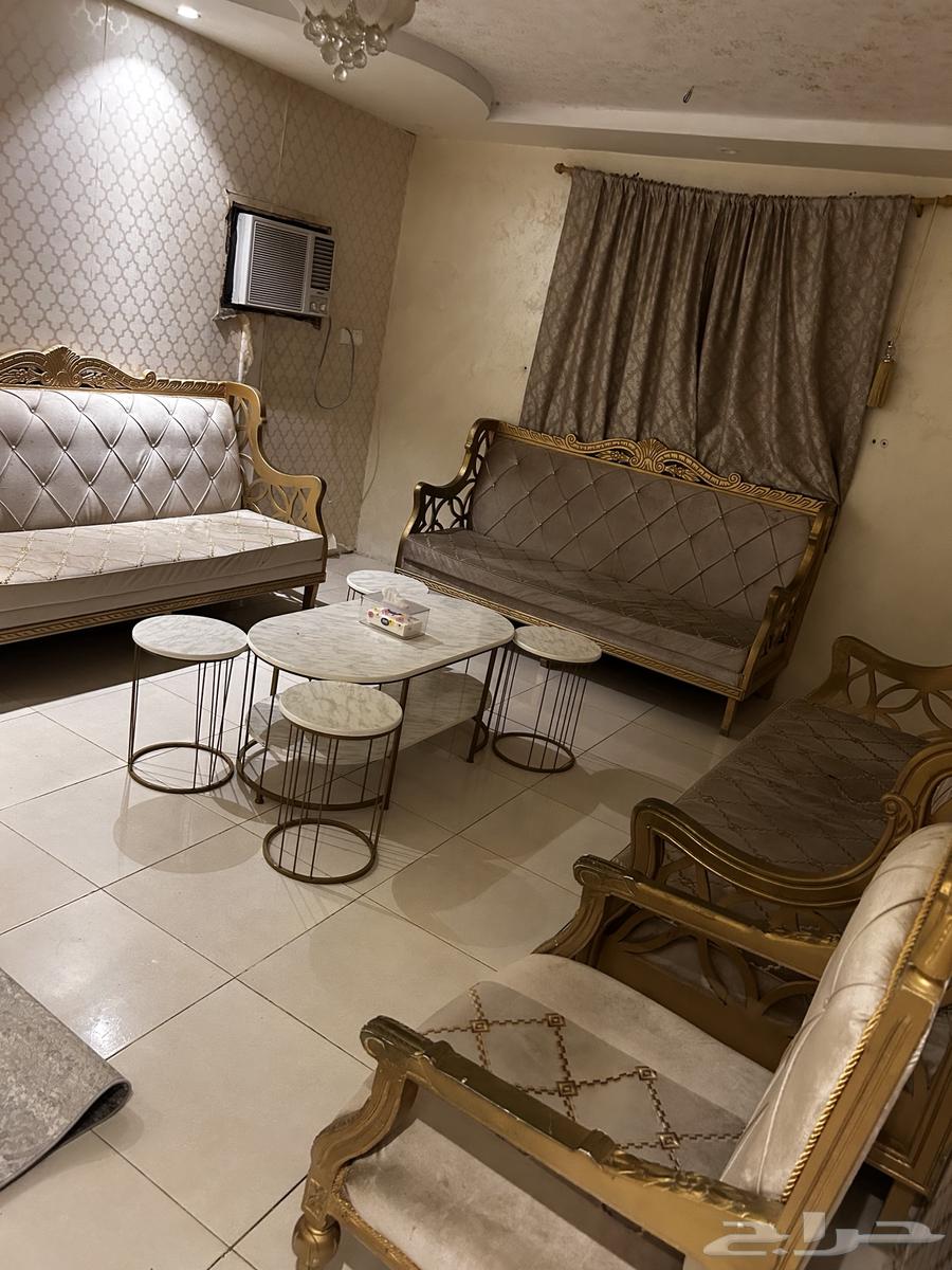 كنب 3 قطع مع 2 كنب مفرد كلاسيكي64607484093826114