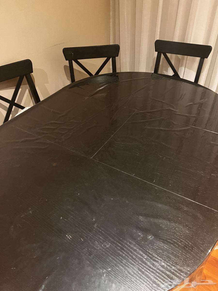 Soda table with five original chairs used for 3 years, the chairs are64607545381761111