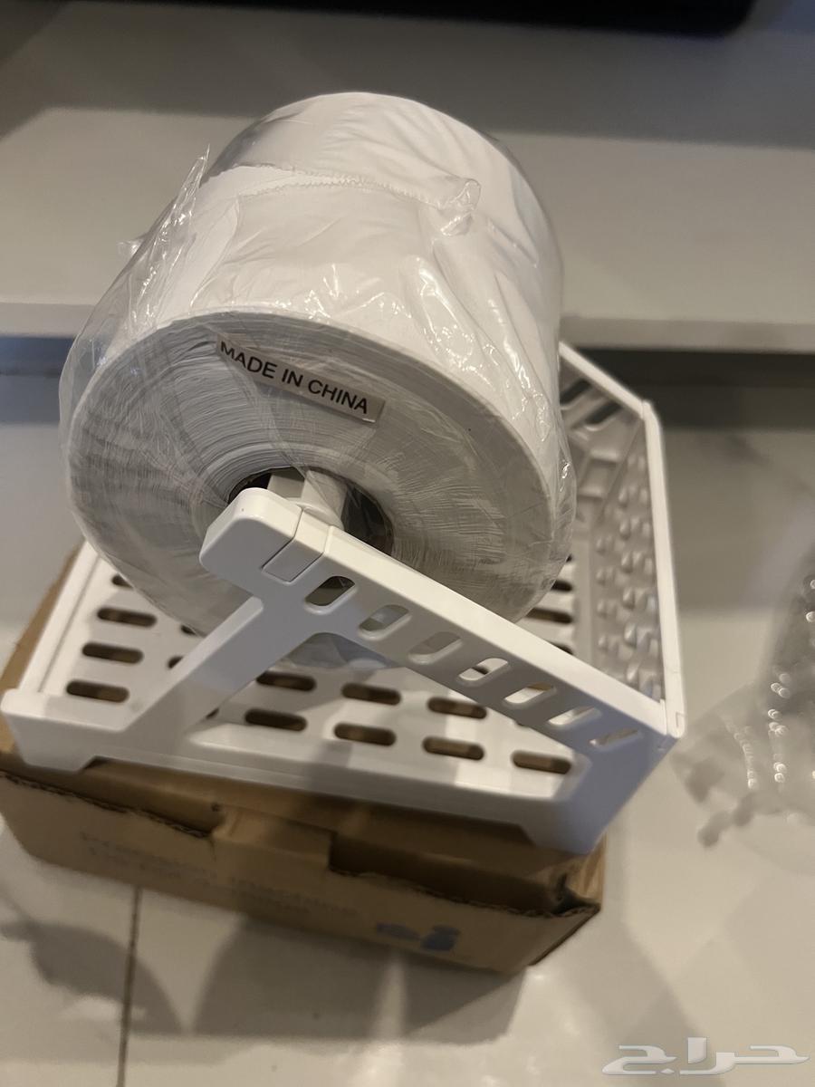 طابعة فواتير حرارية مع حامل للفواتير مع لفة ورق64615436066306113