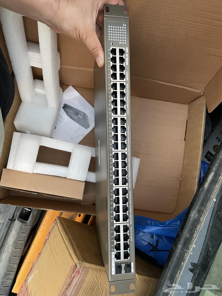 سويتش موزع شبكة 48 منفذ بدون Poe جيجا64613227215747111