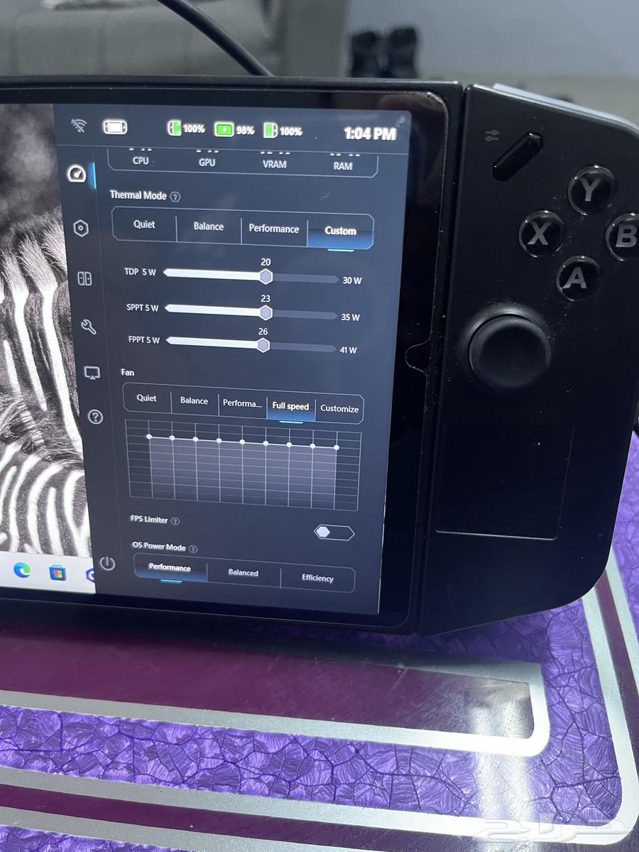 جهاز لينوفو ليجن قو 1TB Legion go64609871365633113