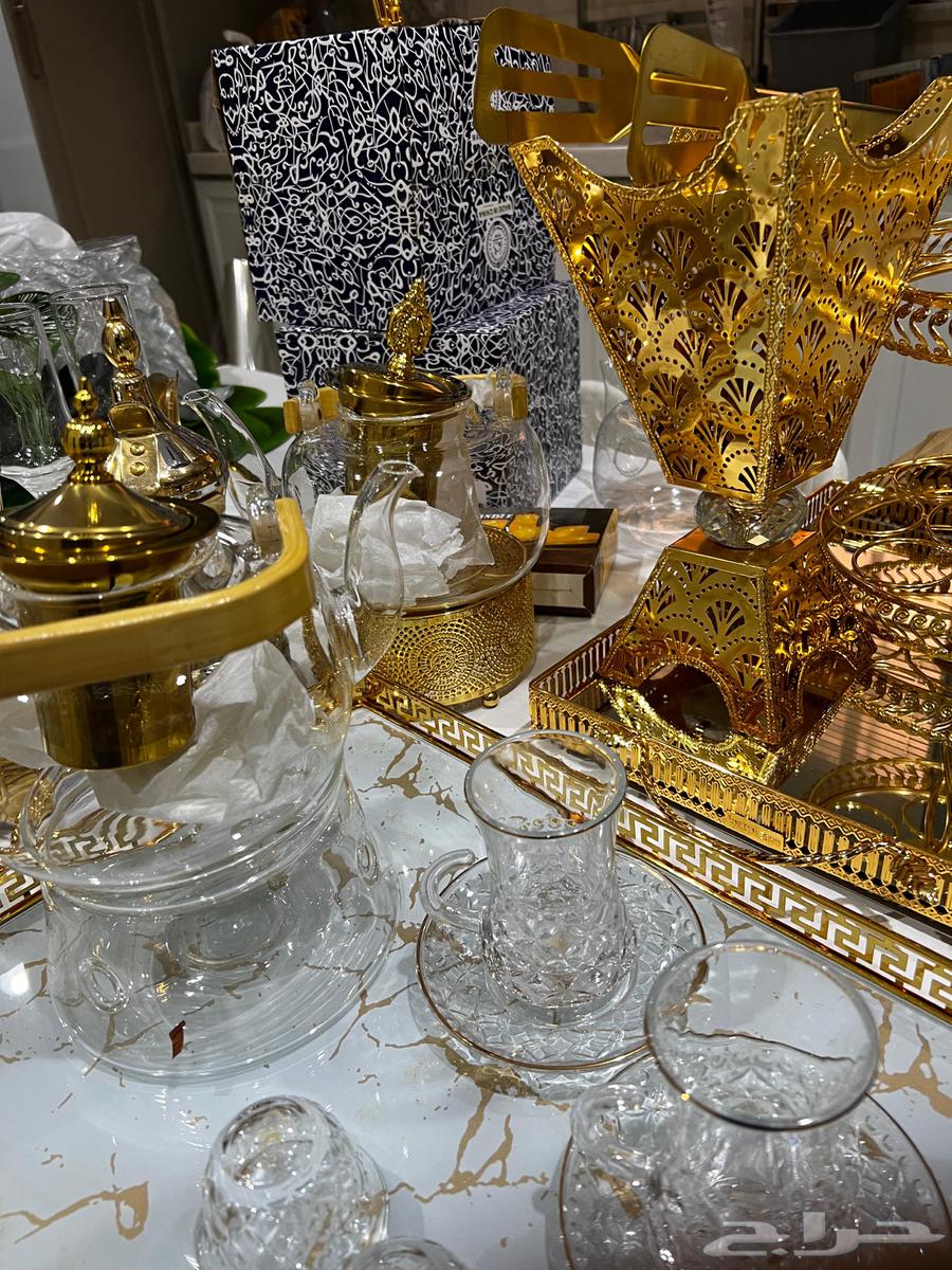 للبيع اواني تقديم قهوة و شاي ومباخر لم تستخدم64610468078851110