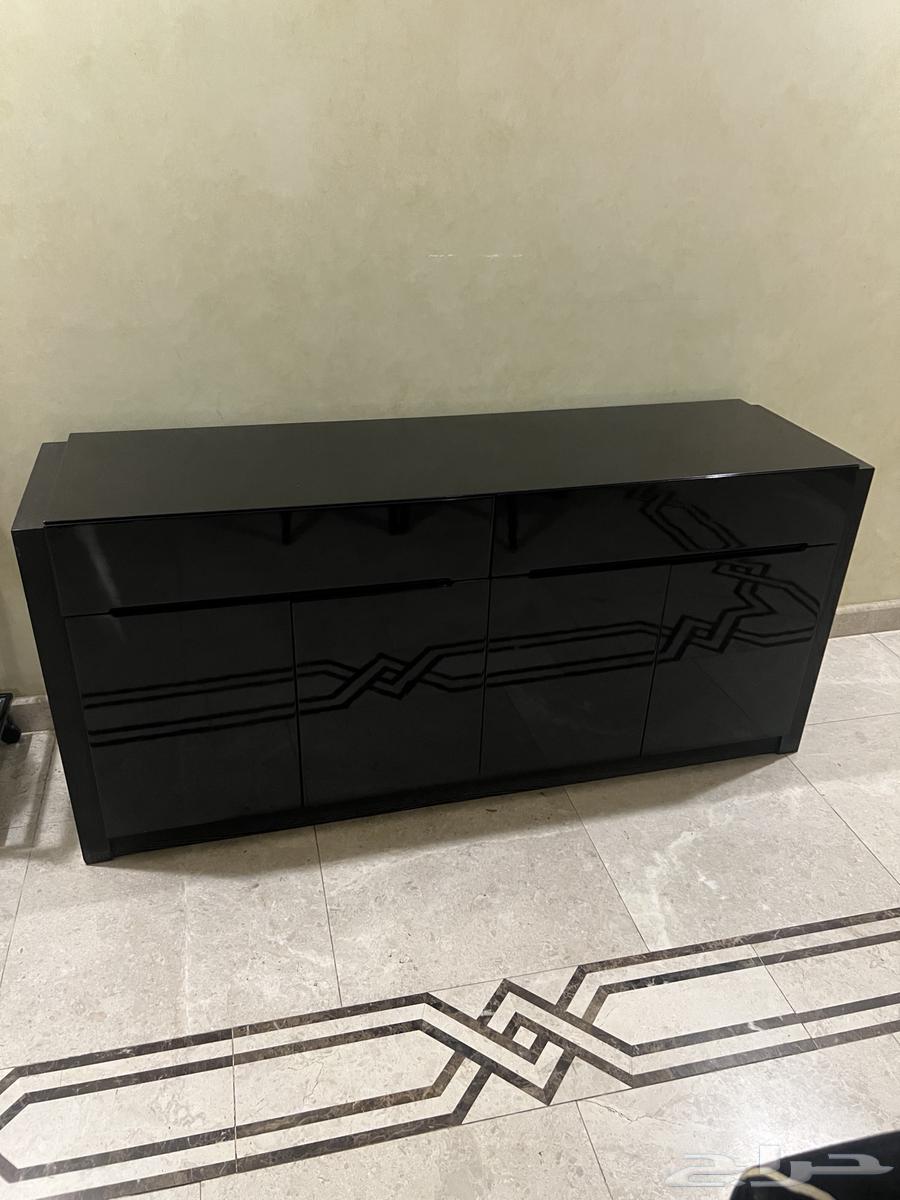 طاولة طعام 8 كراسي مع بوفيه64613349863939113