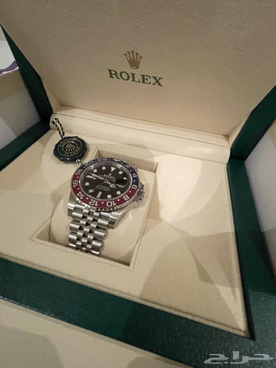ساعة روليكس بيبسي اصلية جديدة Rolex GMT Pepsi64590335257986113