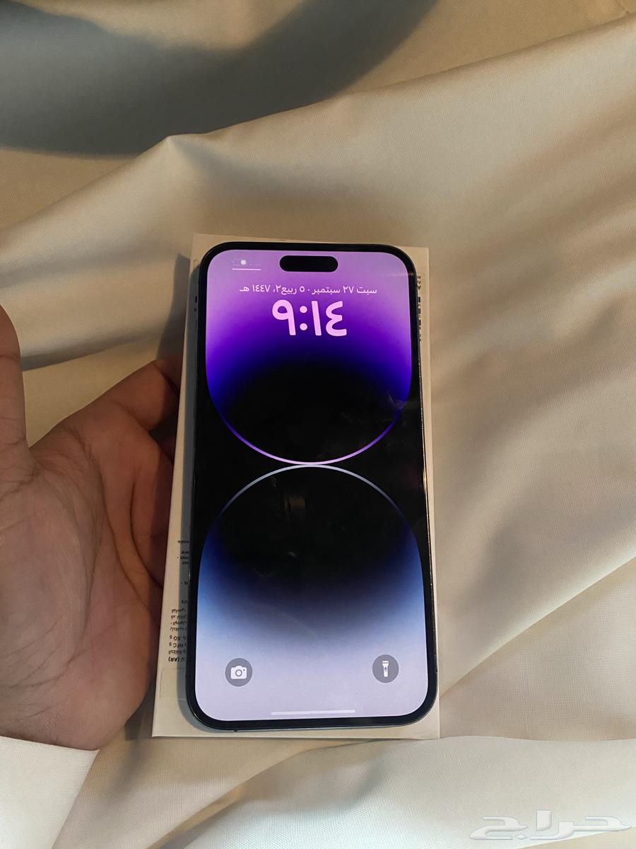 جوال ايفون 14 برو ماكس. خالي من الخدوش السوم وصل 200064614757385345110