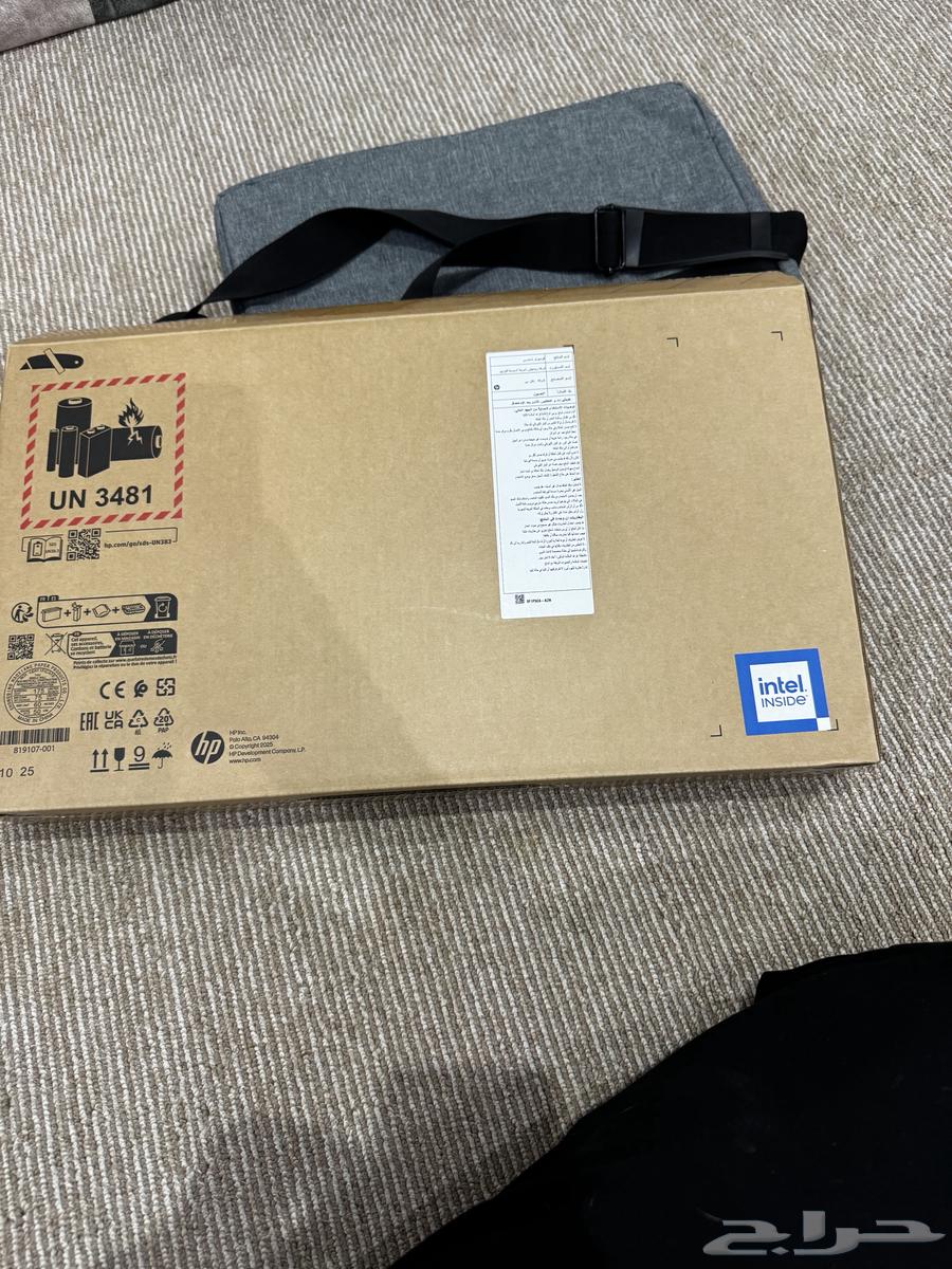 لابتوب hp جديد استخدام اسبوع بكامل اغراضه64610392450690112