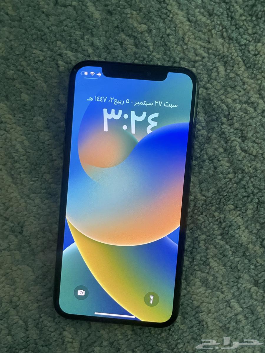ايفون X 256G اسود64610778684289110