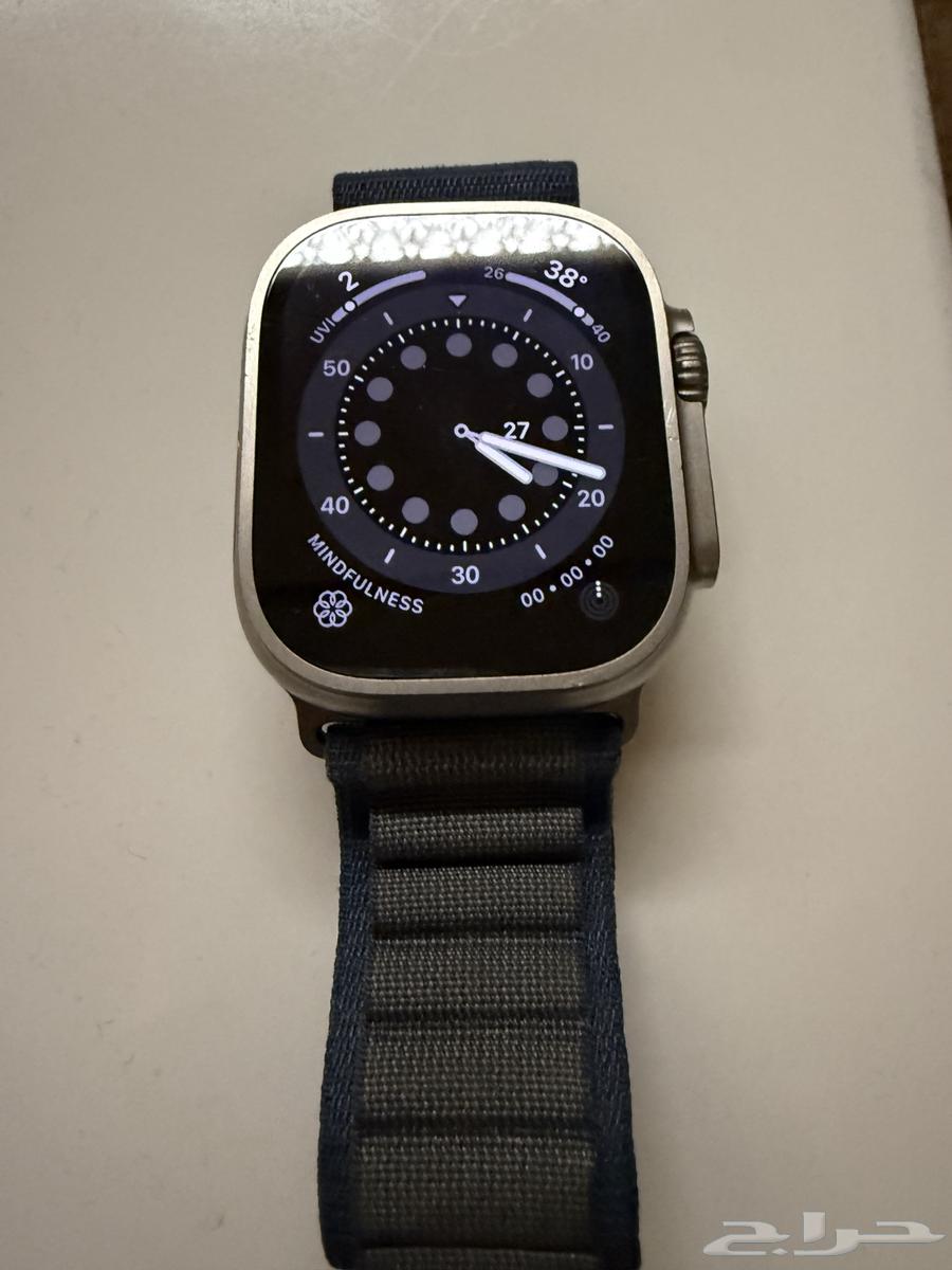 ساعة ابل واتش الترا 2 فضي64611567847809110
