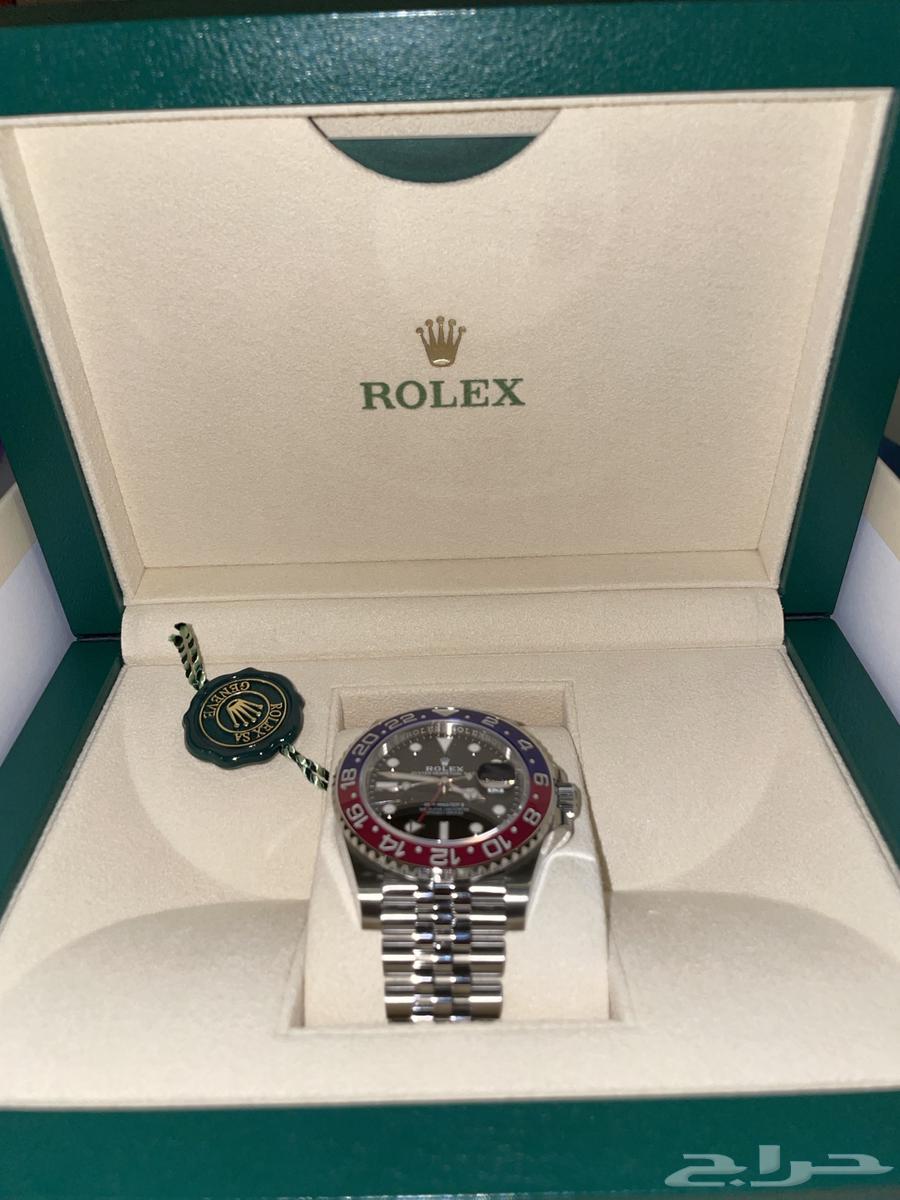 ساعة روليكس بيبسي اصلية جديدة Rolex GMT Pepsi64590335257986112