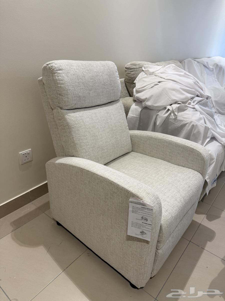 كرسي راحة لون بيج فاتح (اوف وايت)64611204786050112