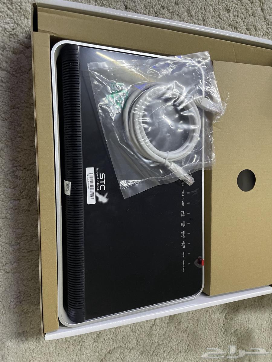 2 مودم فايبر stc ألياف جديد ومستعمل و 2 رسيفر جويtv64607668845827111