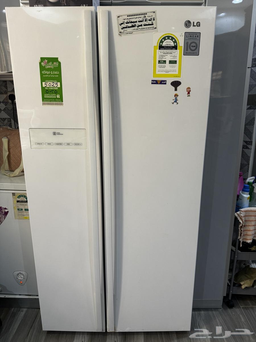 ثلاجة LG سايد باي سايد للبيع64609125597953110