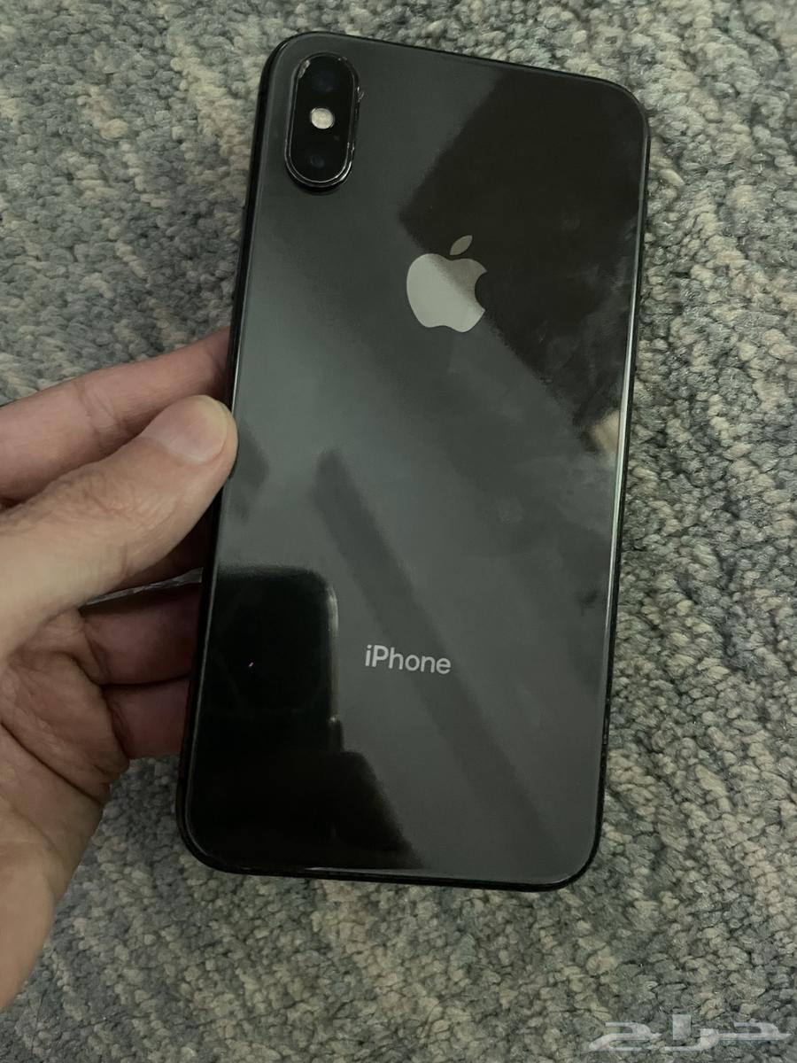 ايفون X 256G اسود64610778684289111