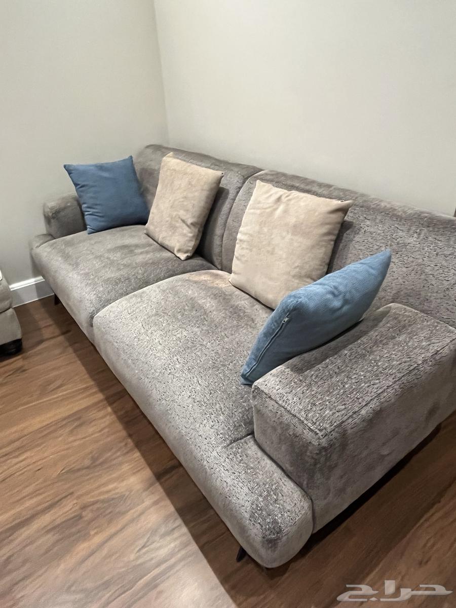 كنبه قماشيه 3 مقاعد من هوم سنتر64615423678082111