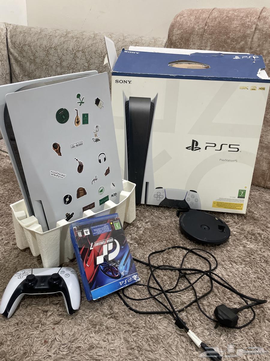 سوني فايف مدخل سي دي معه يد وسلاكه كامله اسوني نضيف64610828911745110