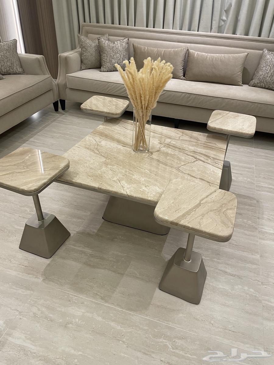 طاوله قهوه واربع خدمه64610379877249110