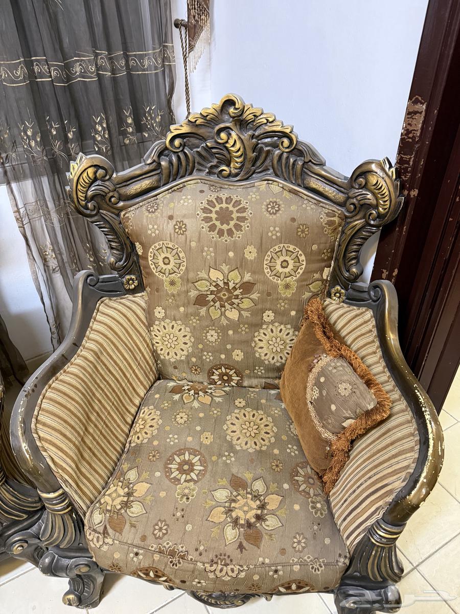 كنب خشب ثقيل اصلي للبيع64610070652801111