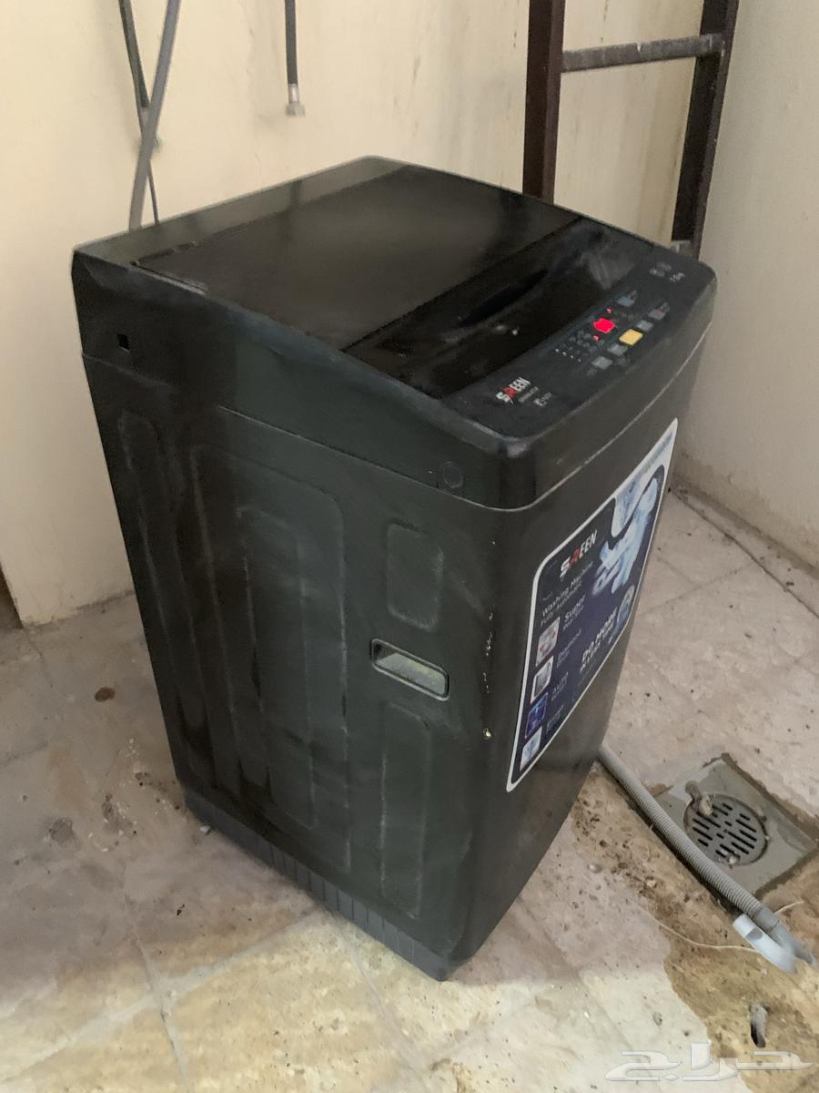 غساله تماتيك 7كيلو نضيفه شبه جديده حار بارد غسيل تنشيف64612847228929114