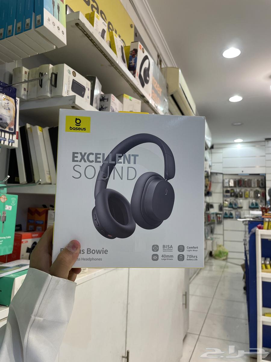 سماعه بيسوس الاصلية ضمان سنه جديده ب كرتونها64615337582082110