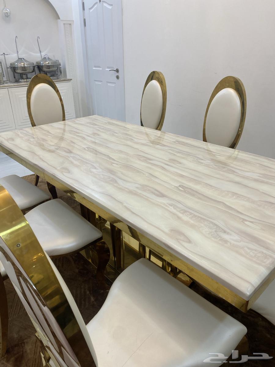 كنب مجلس ممتاز وطاوله طعام 8 كراسي64616128015745114