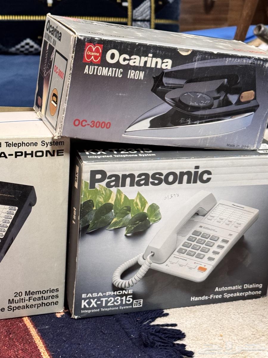 اجهزة وشنط تراثية قديمة بكرتونها جديدة64611942582402111