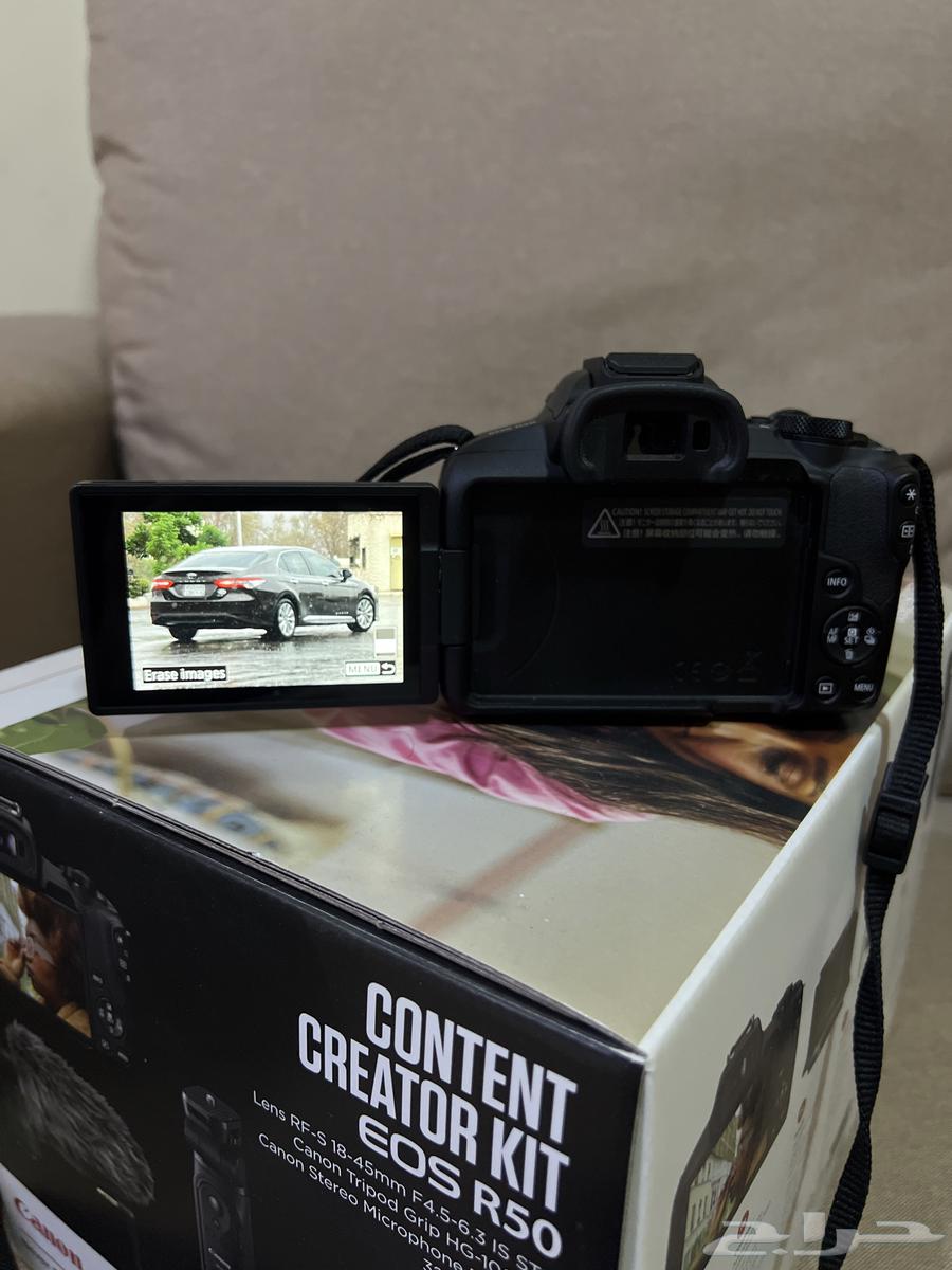 للبيع  كاميرا كانون Canon EOS R50 بحالة ممتازة64610703971459112