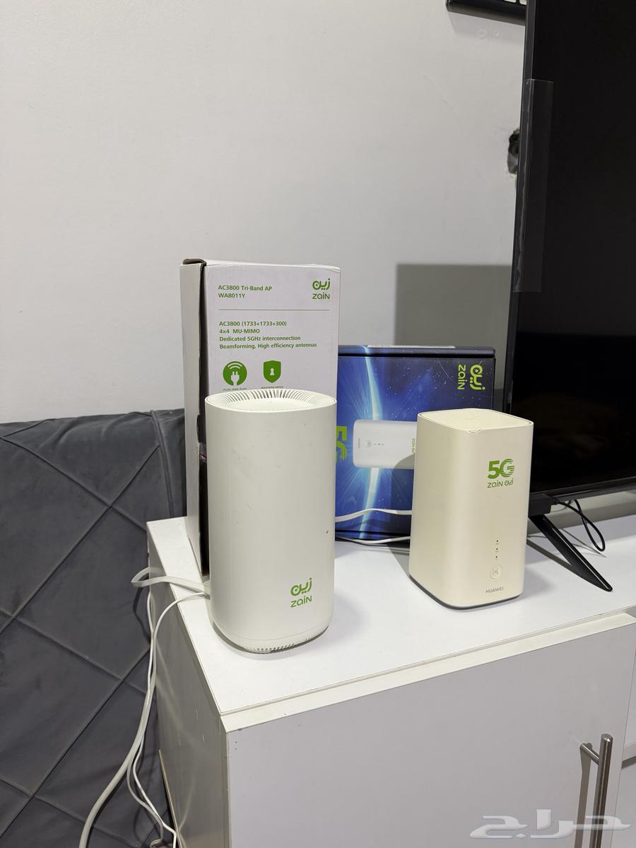 Zain modem with 5G booster64615534571521110
