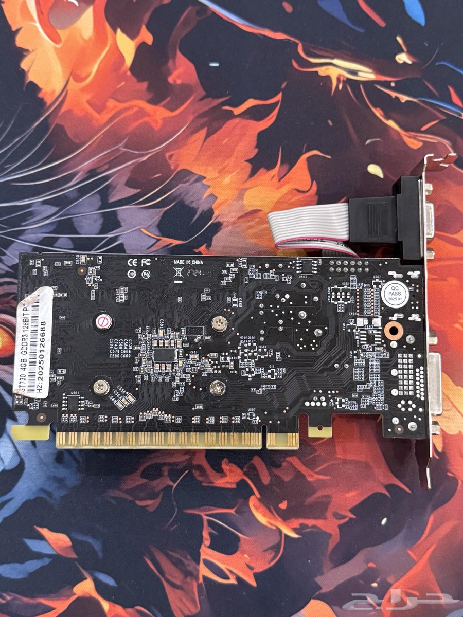 كرت شاشة  GT730 4GB GDDR3 128B T PC .64612785695490111