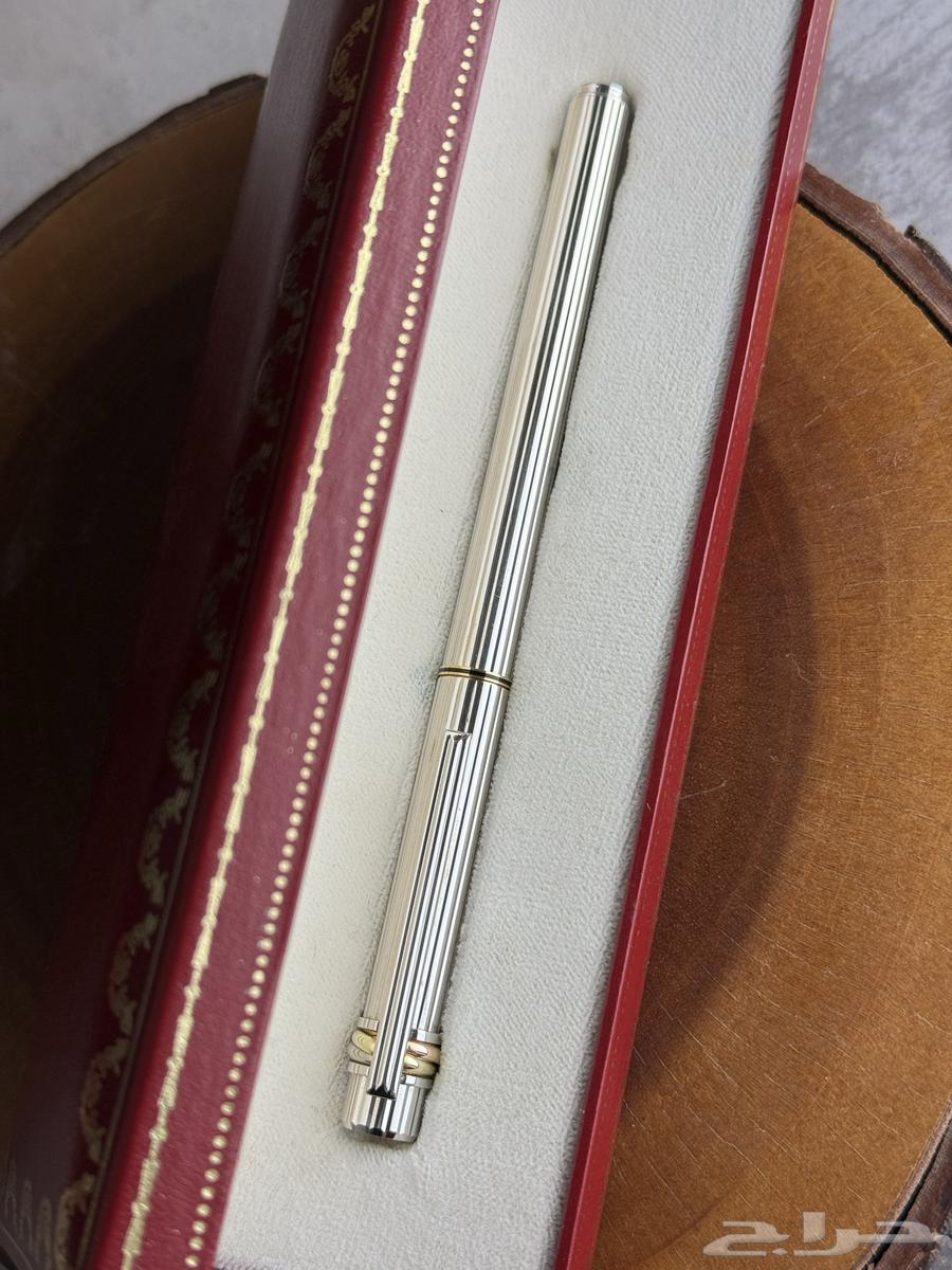 قلم كارتير موست ريشه نقشة جودرن   فضي بلمعة فاخرة64613974294785110
