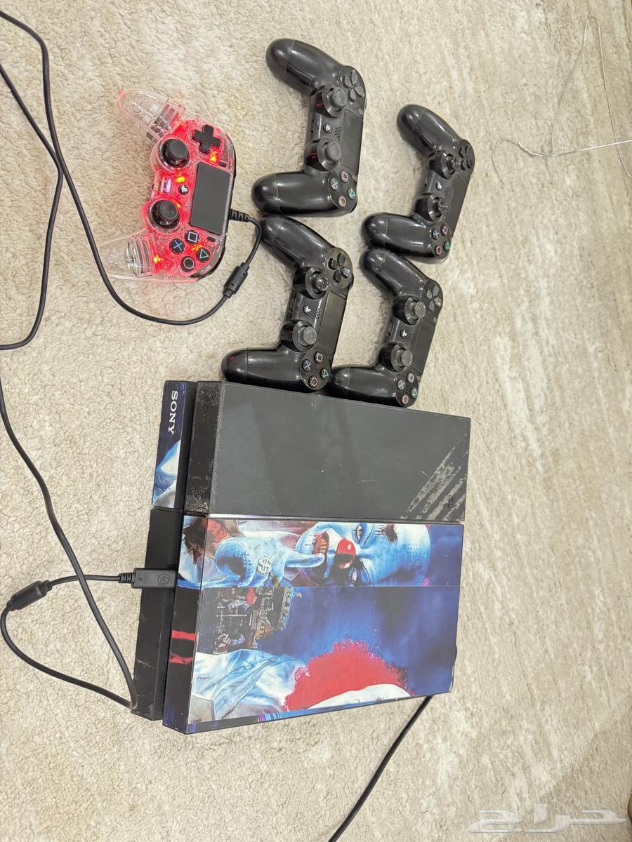 سوني فور معاه اربع ايادي اصليه وحده درجه اوله64607271216514110