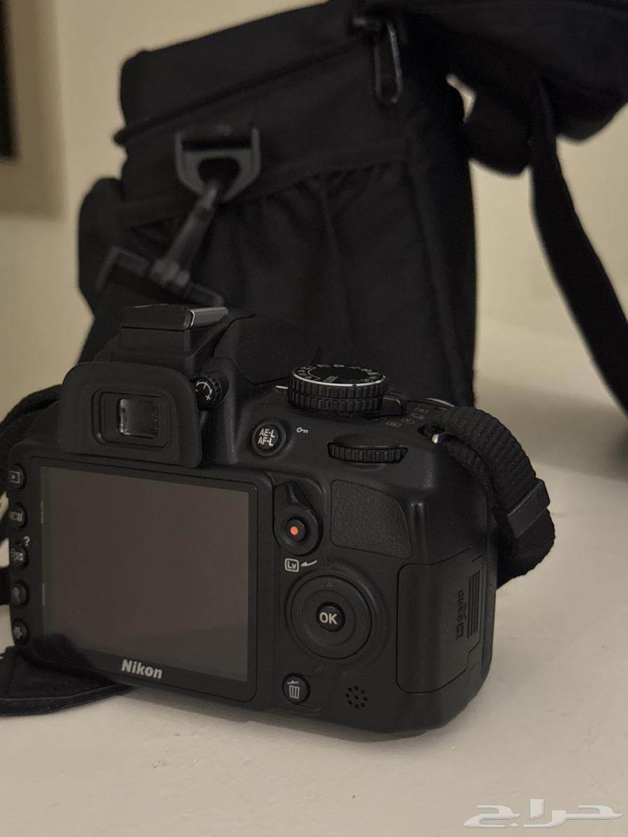 كاميرا نيكون d3100 جديده لم تستخدم الا استخدام واحد فقط64613441175297110