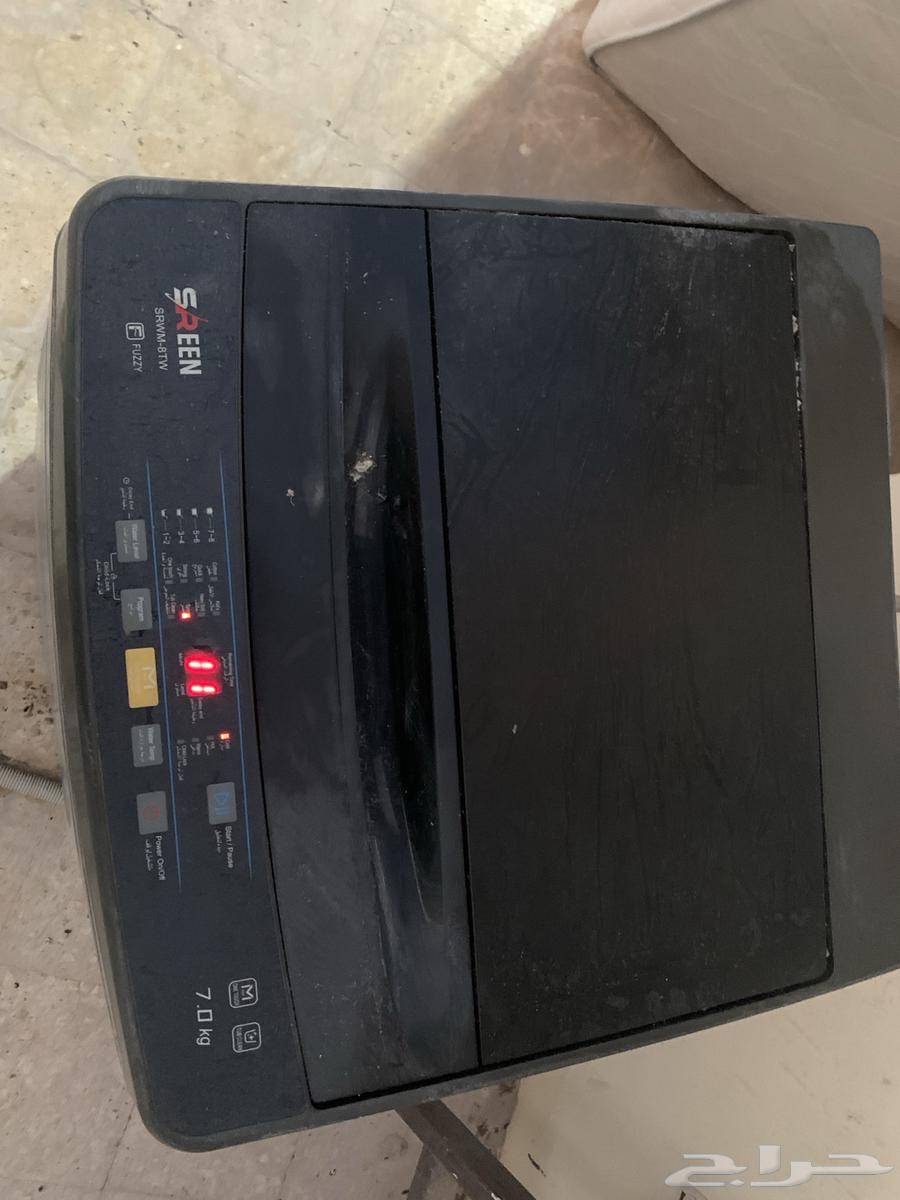 غساله تماتيك 7كيلو نضيفه شبه جديده حار بارد غسيل تنشيف64612847228929113