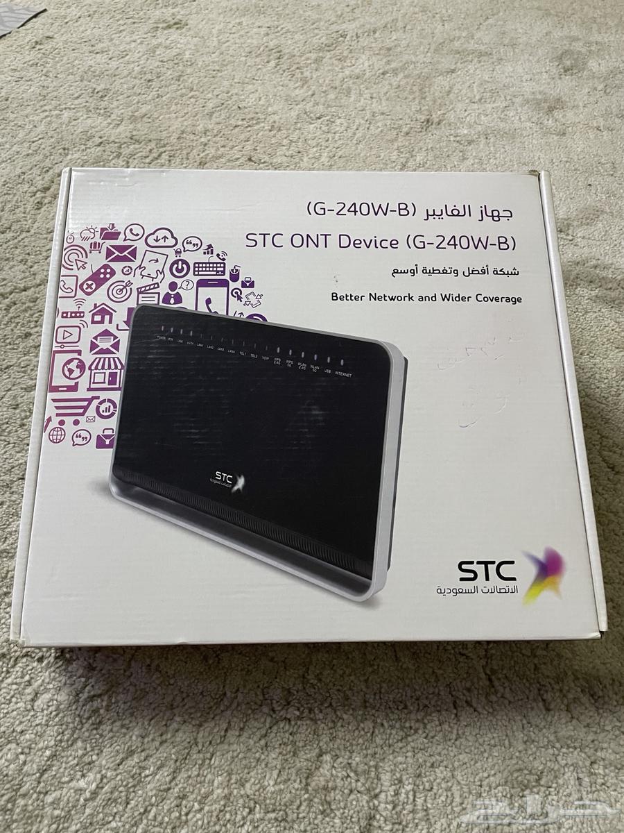 2 مودم فايبر stc ألياف جديد ومستعمل و 2 رسيفر جويtv64607668845827113