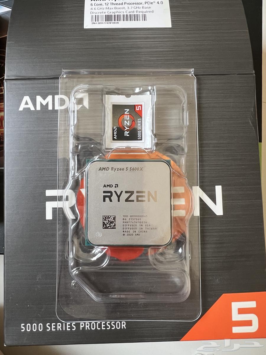 Ryzen 5600X Processor64608103349506112