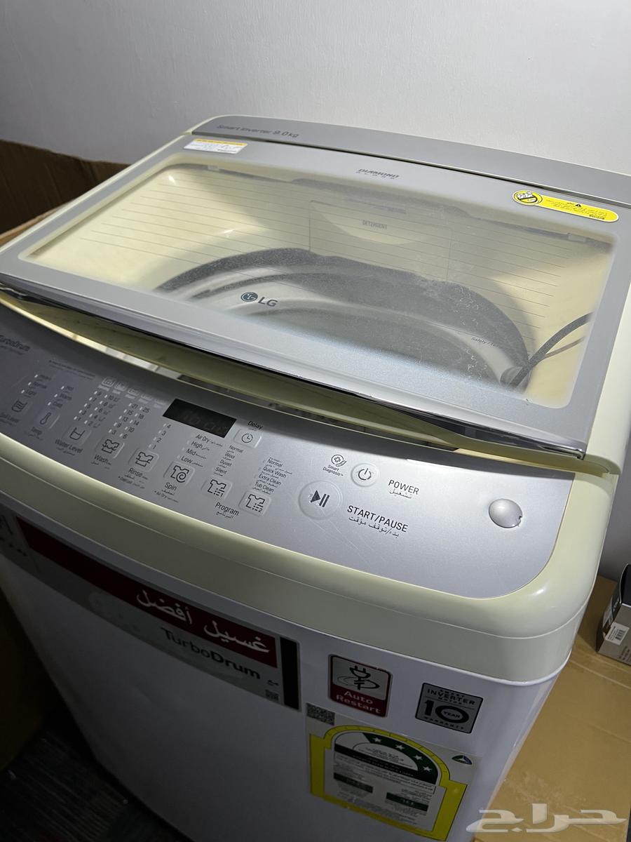 غسالة ال جي 8 كيلو نظيفه جدا64614036315777111