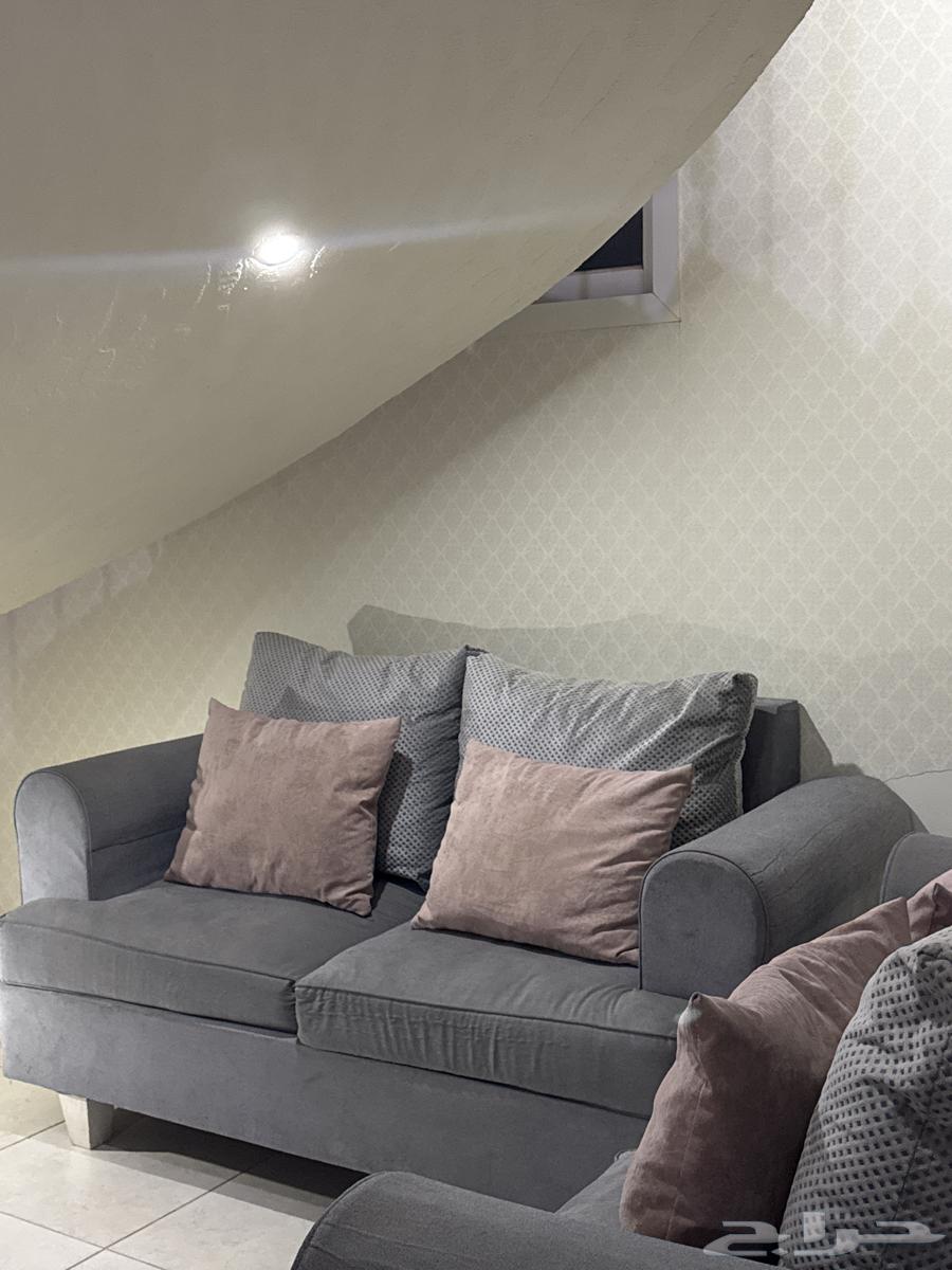 كنب قطعتين جديد64607172153475110