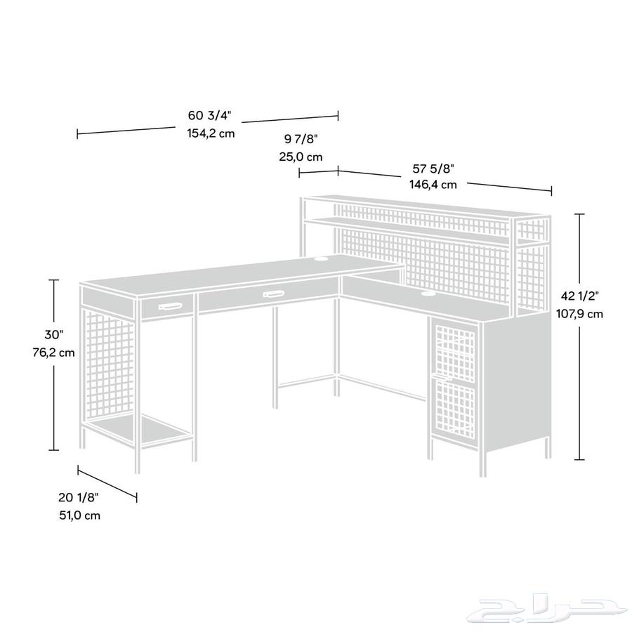 مكتب من ميداس شبه جديد64610942296706114