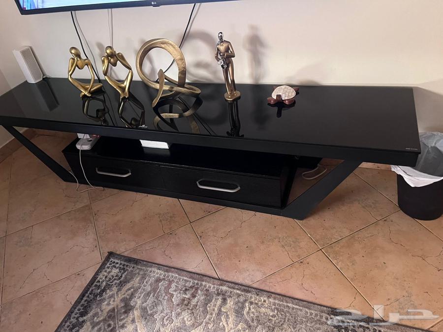 طقم طاولات جلسة و طاولة تلفزيون من هوم سنتر بسعر خيالي64610305783299111