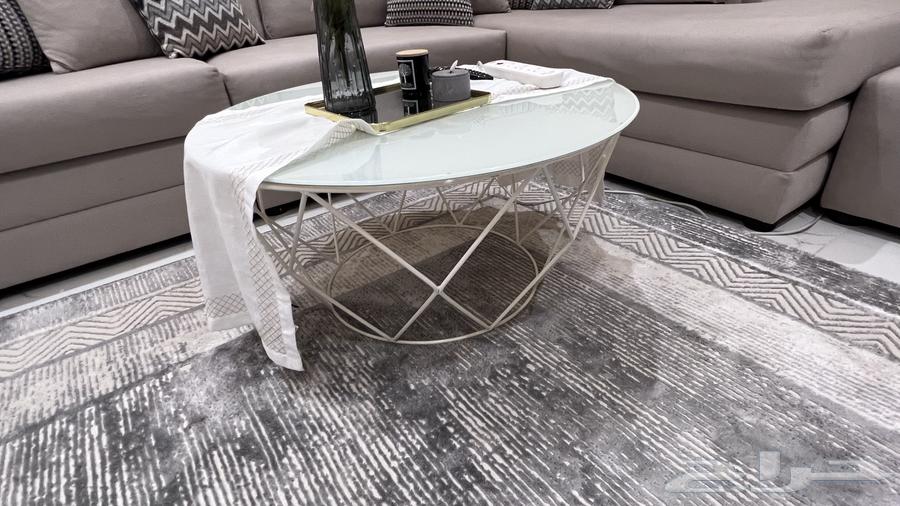 كنب نظيف حرف L لون بيج64609920692993110