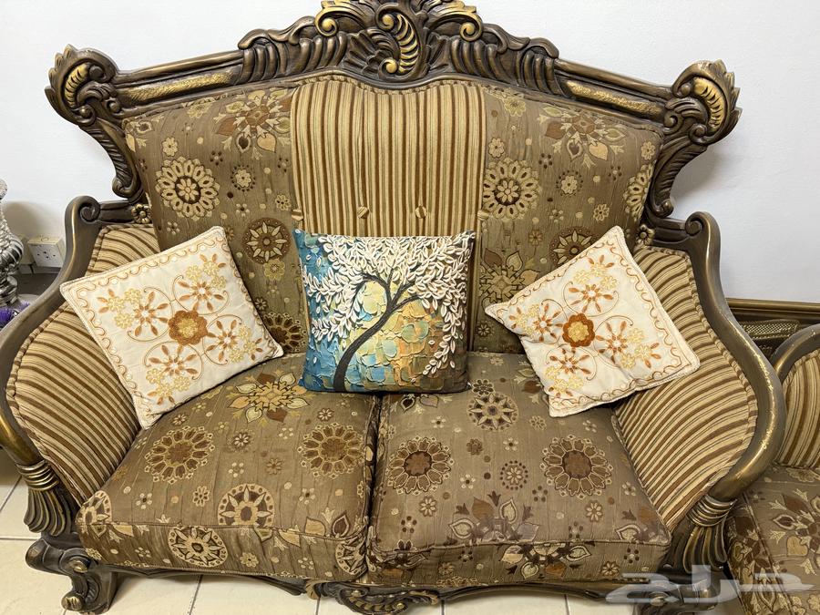 كنب خشب ثقيل اصلي للبيع64610070652801114