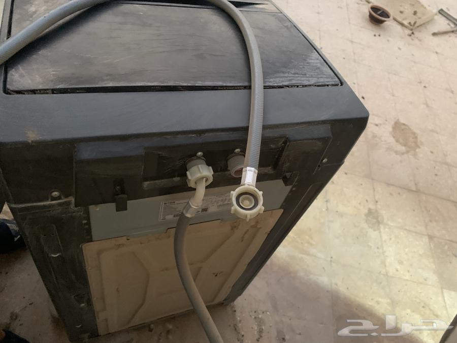 غساله تماتيك 7كيلو نضيفه شبه جديده حار بارد غسيل تنشيف64612847228929111