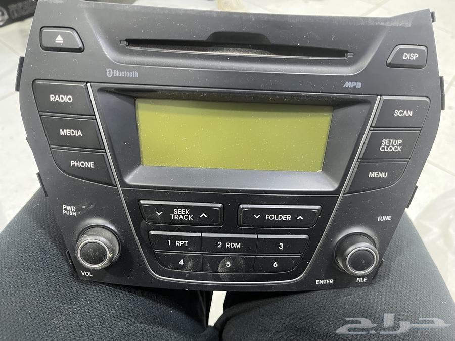 راديو اصلي سنتافي مع شاشتين خلفيه شبة جديدة64614285242370114