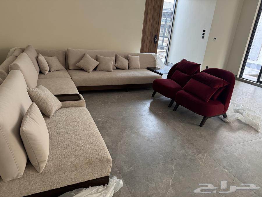 كنب صالة فاخر تفصيل مودرن جديد64611955063041110
