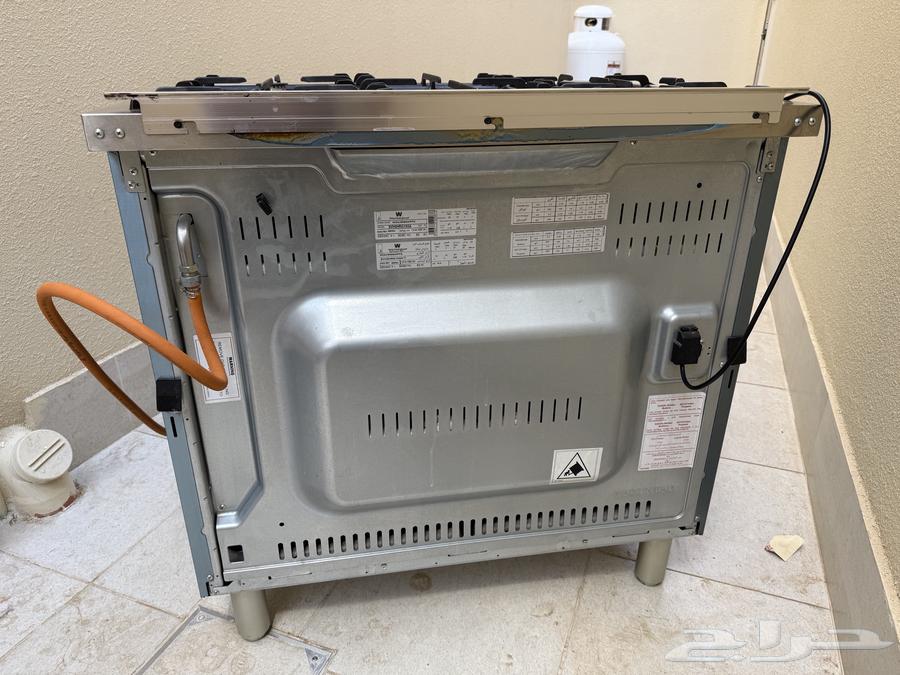 فرن غاز 5 ايطالي عيون مع مروحة داخلية نظيف جدا64608960978306114