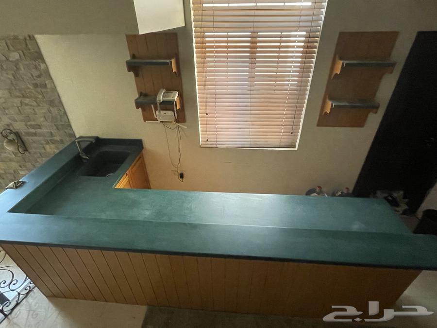 كاونتر مطبخ مع مغسلة (السعر عالسوم)64606433238786111