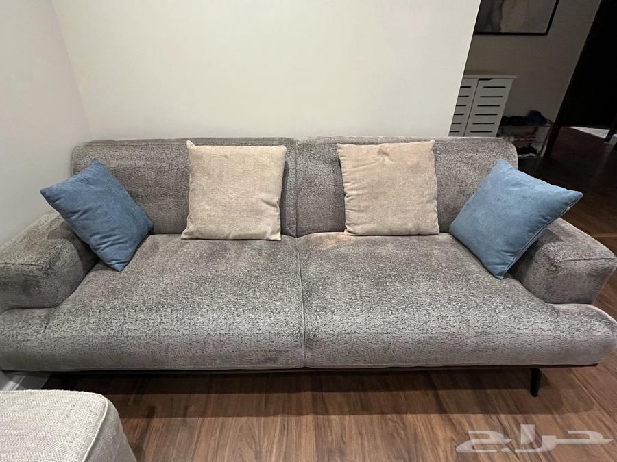 كنبه قماشيه 3 مقاعد من هوم سنتر64615423678082112