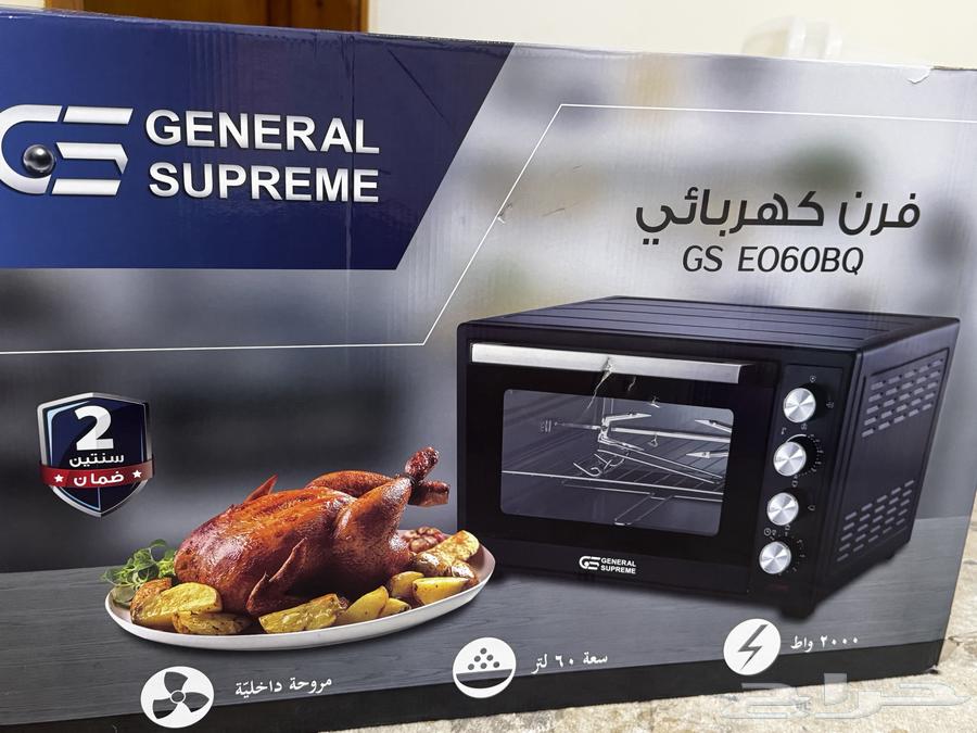 فرن كهربائي جديد بالكرتون 60 لتر مع مروحه داخليه64613912885506110